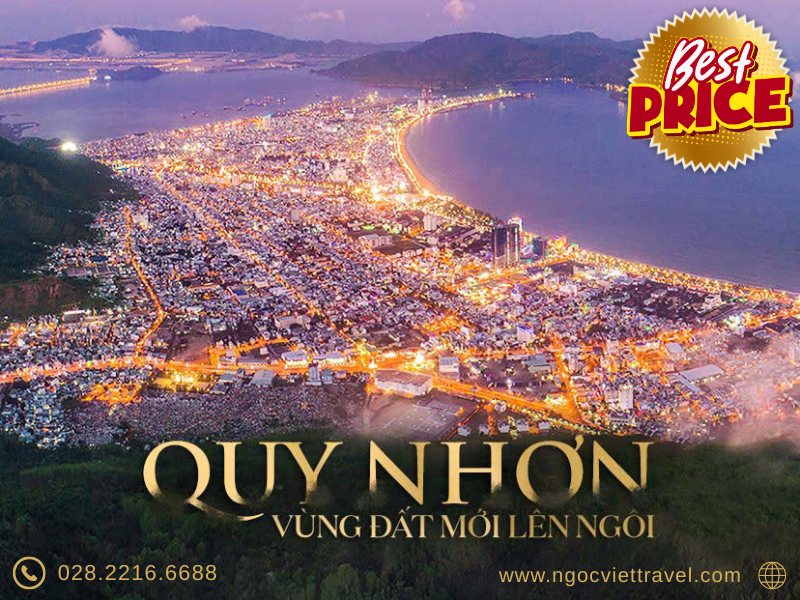 TOUR QUY NHƠN - PHÚ YÊN - TỐI THỨ 5 HÀNG TUẦN - XE VIP LIMOUSINE - 3 NGÀY 3 ĐÊM